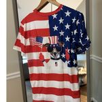 USA red white and blue flag T Photo 3