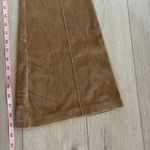 Aerie  Women’s Dark Tan Groove on Velour Ribbed Flare Pant Sz L Photo 10