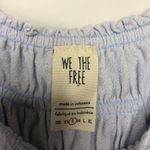 Free People  Top Cloud Coconut Ruched Ruffle Top Photo 8