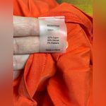 Universal Standard NWT Asymmetrical Orange Cupro Geneva Dress Women 4XL (7X) Photo 3