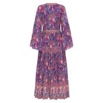 Spell & the Gypsy Collective Bianca Boho Maxi Lavender Wisteria Dress Purple Size XS Photo 14
