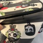 Lounge Fly  Black and White Striped Beetlejuice Beetlejuice Backpack EUC Photo 11