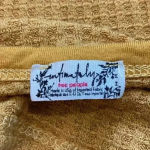 Free People Intimately  mustard yellow crop top in size medium Photo 2