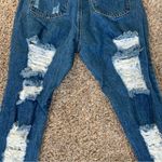 American Bazi Women’s High Waist Distressed Blue Jeans Sz 7 Photo 8