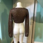 Miss Me  Bolero Jacket Cardigan Sequin SzM Photo 3