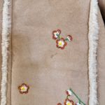 Coach  Shearling Drifter Coat Floral Embroidered Runway  EUC Photo 11