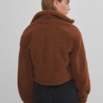 Bershka new with tags cropped teddy sherpa jacket Photo 4