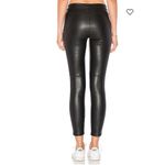 Free People Vegan Legging Faux Leather Leggings in Black Photo 2