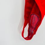 Good American NEW  Low Down Bodysuit Red Black Net Accent Sz 5 US XXL Minimalist Photo 7