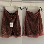 Missguided Sparkly grid embellished Slit skirt Photo 8