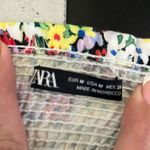 ZARA puffy sleeve floral smocked blouse Photo 1