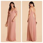Birdy Grey  Devin Convertible‎ Sleeveless Bridesmaid Dress in Dusty Rose Sz M NEW Photo 1