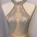 Hot Miami Styles  Women's Glittering Nude Dress‎ Photo 6