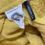 Akemi + Kin Tunic Dress Yellow Gold Slip Embroidery Bell Sleeve Size XL Extra La Photo 7