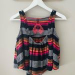 Free People  Vintage Stripe Swing Tank Top Sz XS Photo 3