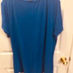 Ellen Tracy Blue Illa Illa Women's Top Photo 1