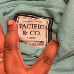 Pacific & Co Nassau Bahamas Blue Women‎ Long Sleeve Sweater Large Hoodie Photo 5