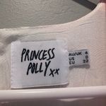 Princess Polly  Pink Floral V-Neck Mini Sun Dress Size 0 Photo 2