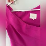 Cinq A Sept One Shoulder Formal Dress Fuschia Pink Magenta Dragon Fruit Size 4 Photo 13