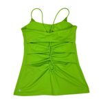 Fabletics  Baily Strappy Cut Out Neon Green Athletic Workout Tank Top Size Small Photo 1
