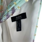 Aidan by Aidan Mattox Halter Neck Tiered Maxi 0 Pastel Dress Green Photo 7