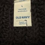 Old Navy  Women’ Sleeveless Knitted Black Sweater Sz L Photo 4