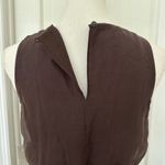 Suzi Chin NWT  For Maggy Boutique Chocolate Color Dress, Sz 6 Photo 4