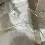 Sister Jane pearl bridal mini dress size small NNT pit to pit 14” White Photo 15