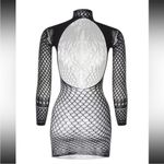 Black Hollow Out High Round Neck High Photo 10