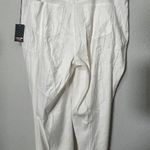 NEW Curves 360 by NYDJ Wide Leg Linen Blend Pants Lift Tuck Plus Size 16 Curvy White Photo 7