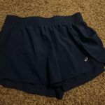 ASICS  running shorts with liner Navy blue Photo 0