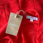 RIHOAS The Red Boat Neck High Waisted Mini Dress Small Red NWT IN PACKAGE Photo 4
