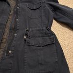 Levi's blue jacket full zip western blanket lined women size XL Photo 4