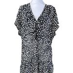 Dress Barn Women's  Blouse, 2X, Black & White Photo 0