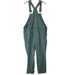 The Nines by Hatch Olive Green Denim Maternity Overalls XL Casual Postpartum Photo 3