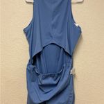 Spanx NWT Cornflower Blue Zip Front Racerback Dress Size 2X Photo 7