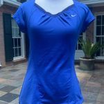Nike  Blue Work Out Golf Athletic Top M Photo 0