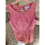 Yoana Baraschi Textured Dress Vaca Resort Preppy Brunch Summer Wedding Event Pink Size 8 Photo 4