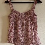 Lush Clothing NWOT Lush Pink Floral Tank Top Size Medium Photo 6