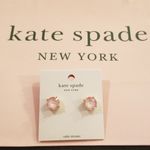 Kate Spade 💕💕 Pink Stud Earrings NWT Photo 1