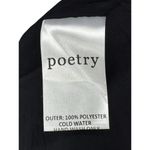 Poetry  Floral Maxi Dress Size 12 Boho Blue Prairie Long Sleeve Cottage Farmhouse Photo 4