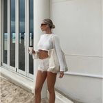 White Fox Boutique White Fox Crochet Set Photo 4