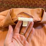 Zella  PEACH ORANGE LONG LINE ZIP UP STRETCH ATHLETIC YOGA JACKET Photo 3