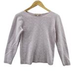 Bendetta B. Sweater Womens Small Pink White Swiss Dot Wool Cashmere Blend Photo 0