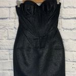 House Of CB  Eevi black sparkle strapless bustier mini dress XS Photo 2