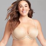 Cacique Lane Bryant Smooth Boost Plunge Bra 46DD Photo 0