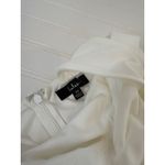 Lulus NEW  Devoted to Fun Ivory One-Shoulder Sleeveless Jumpsuit Cocktail Size XS Photo 4