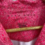 Nike Fit Dry Golf Polo Tank Top Womens Large Pink Floral Print Polyester Photo 5