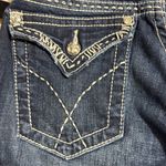 Miss Me  Indigo Denim Shorts with Embroidery Size 29 Photo 7