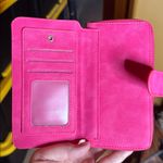 NWOT BRG iPhone X Wallet Case with Mirror Magnetic Detachable Rose Red Pink Photo 4